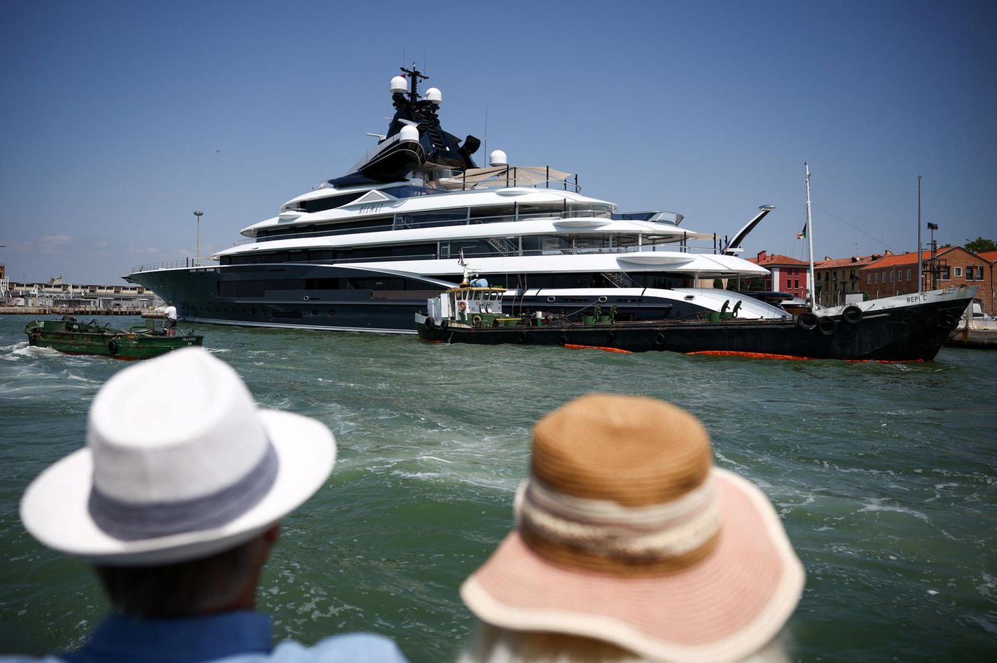 Hochzeit von Jeff Bezos in Venedig – Super-Jacht Kismet vor Ort