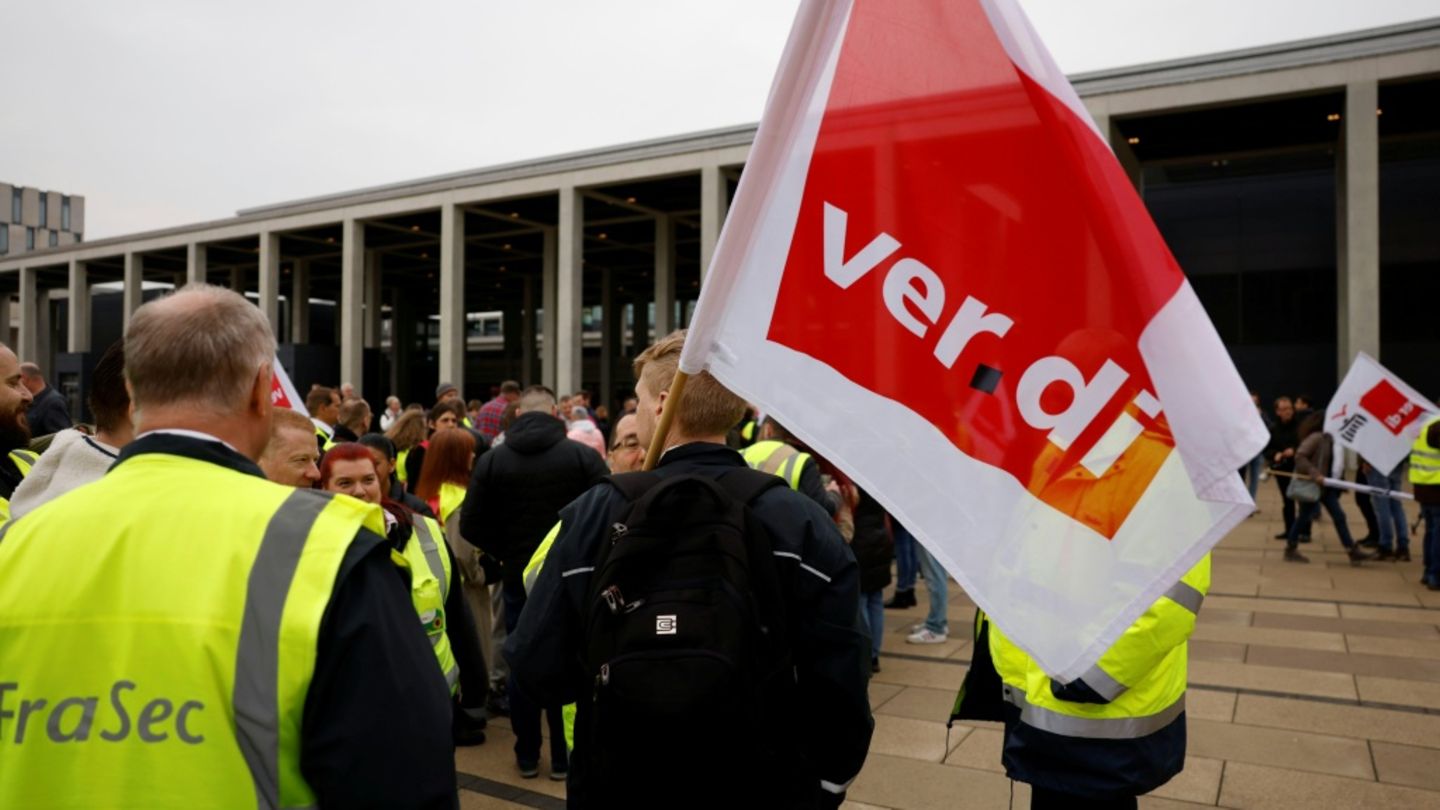 Streik am Berliner Flughafen