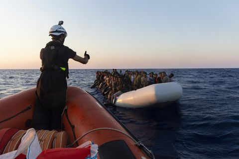 Zivile Seenotrettung im Mittelmeer