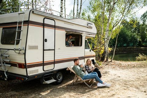 Alleinstehen mit dem Wohnmobil ist romantisch, kann aber nicht ganz ungefährlich sein