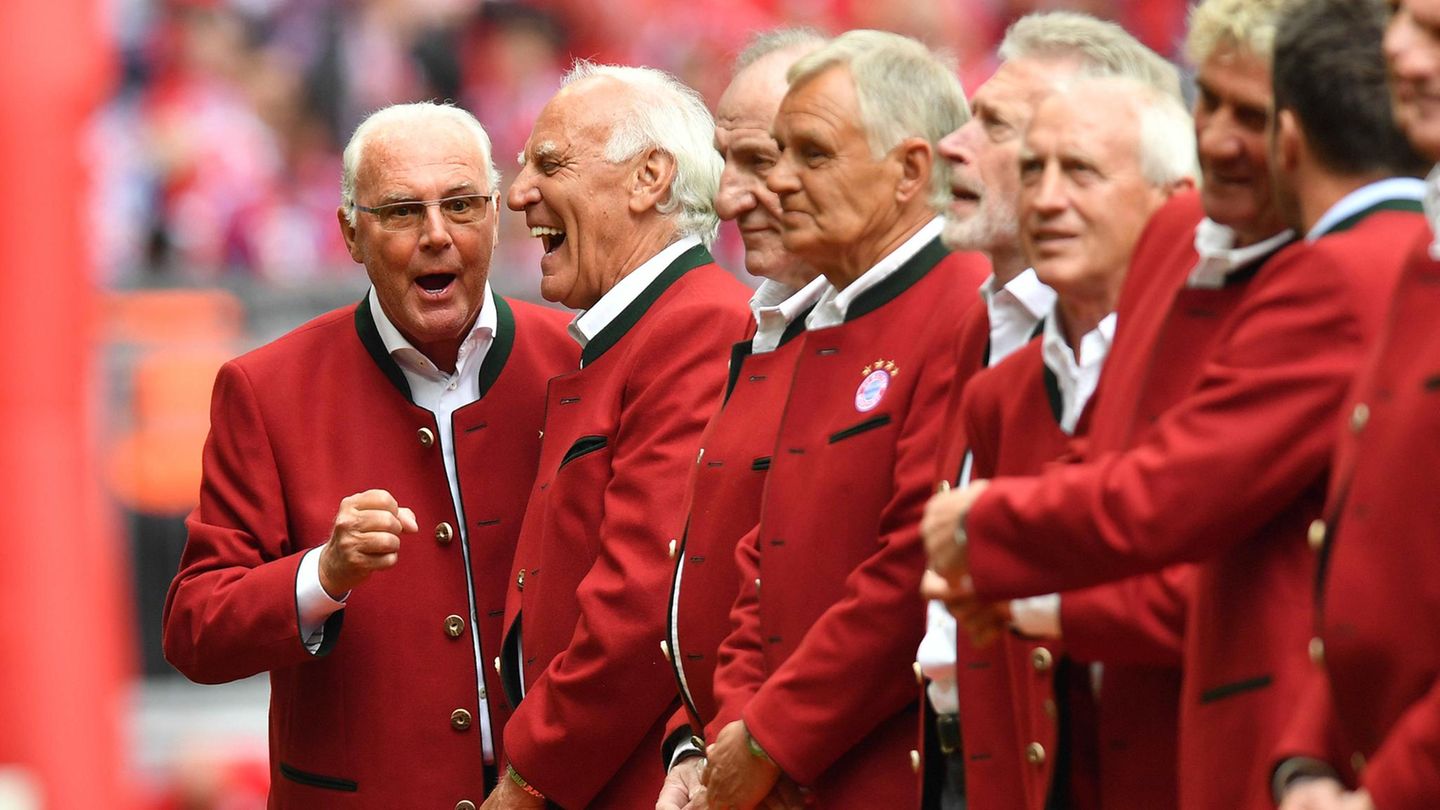 Franz Beckenbauer 2017 bei einer Veranstaltung in der Allianz-Arena