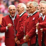 Franz Beckenbauer 2017 bei einer Veranstaltung in der Allianz-Arena