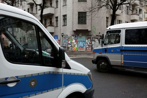 Polizeiautos in Berlin
