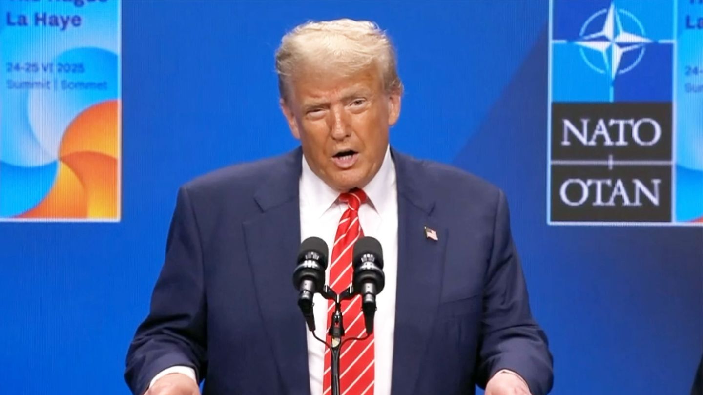 NATO meeting: Trump compares Iran attack with US atomic bombing 1945