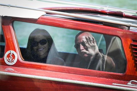 Jeff Bezos und seine Verlobte Lauren Sanchez in Venedig