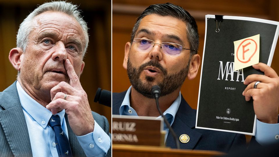 Demokrat grillt Trump-Minister für "verlogenen" Bericht Demokrat grillt Trump-Minister für "verlogenen" Bericht