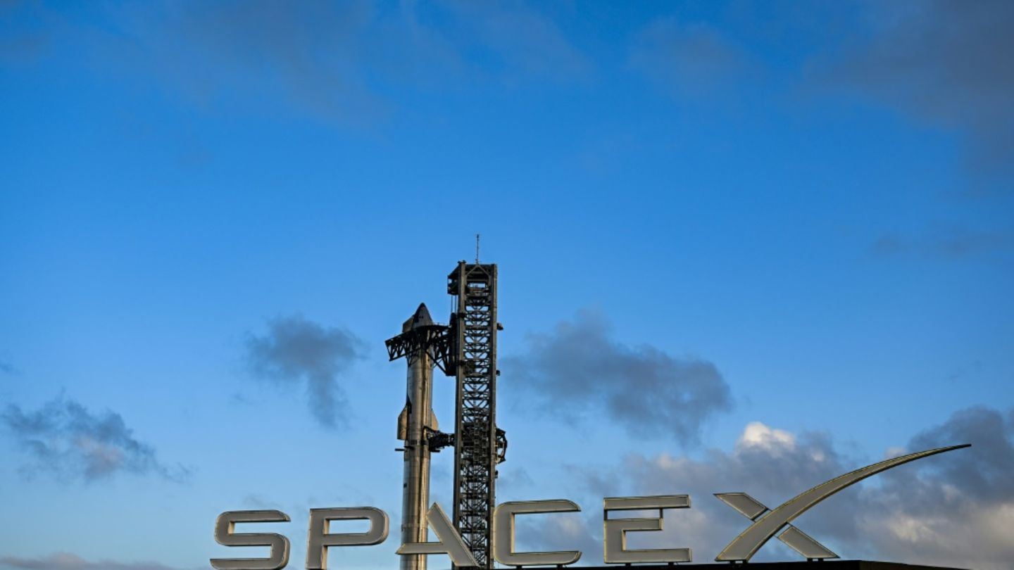 Der SpaceX-Weltraumbahnhof Starbase nahe der mexikanischen Grenze