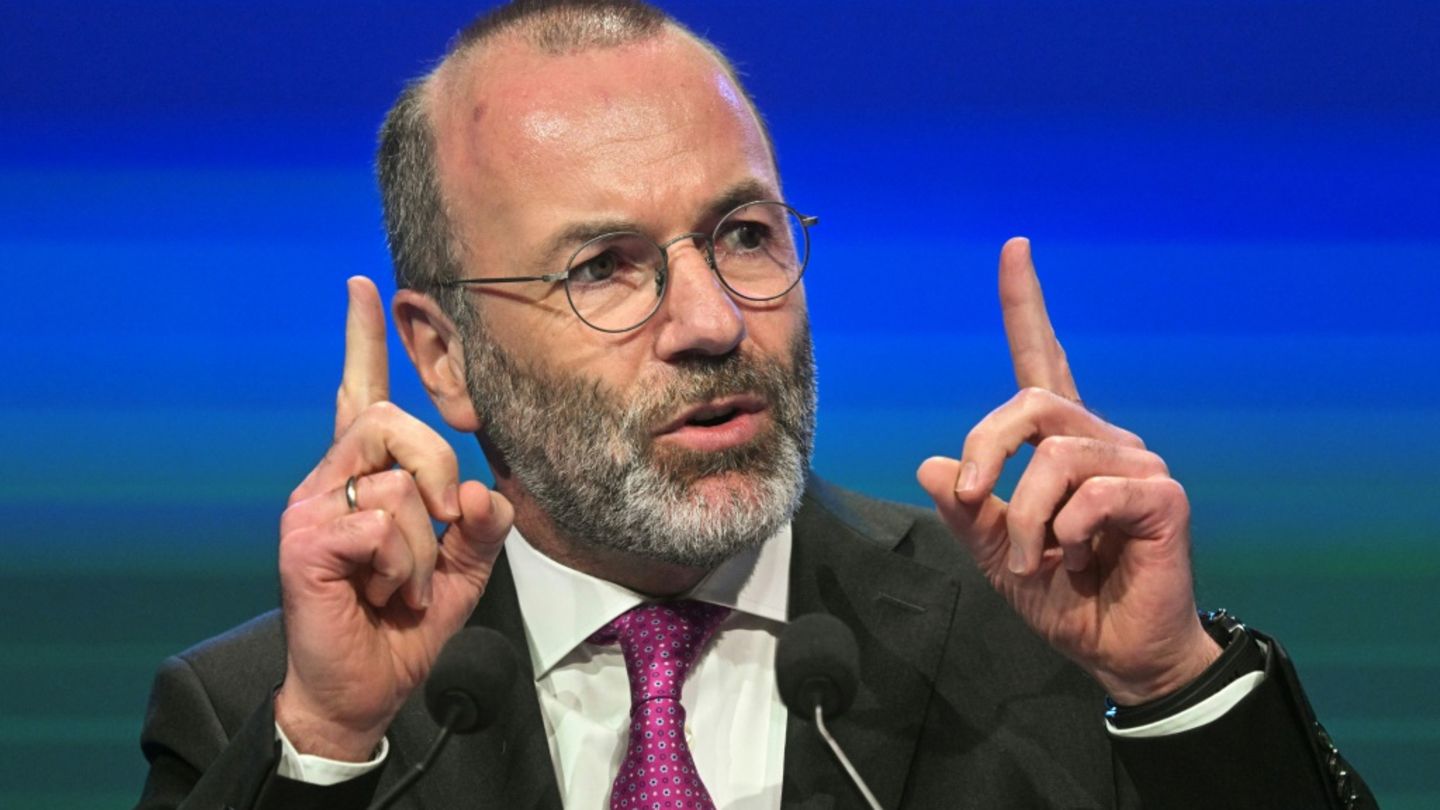 Der Chef der Europäischen Volkspartei (EVP), Manfred Weber (CSU)