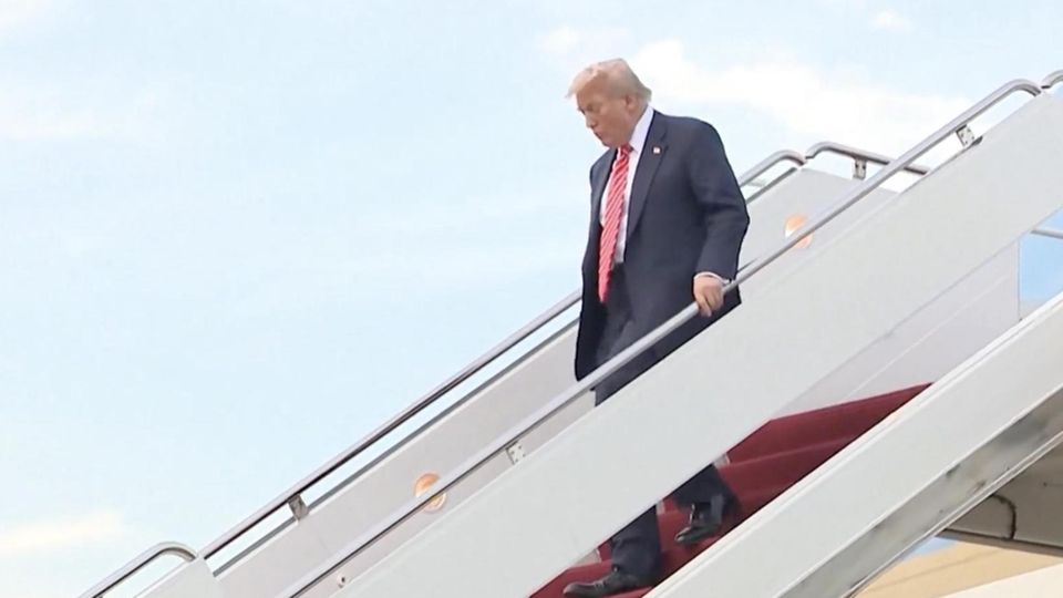 Trump kehrt nach Nato-Gipfel zurück