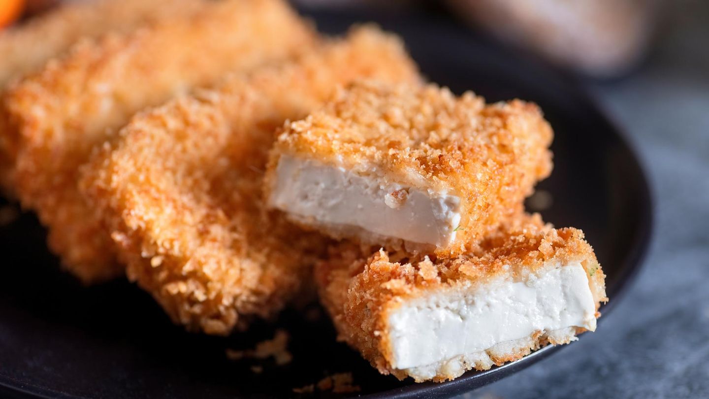 Tofu panieren