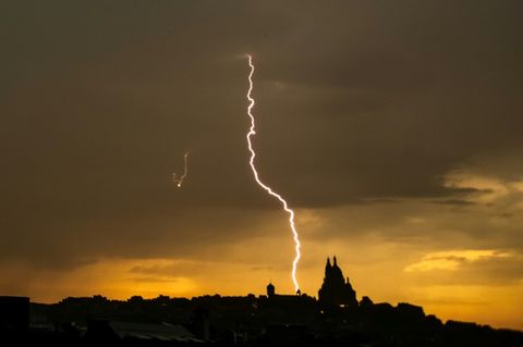 The storm left 17 others injured