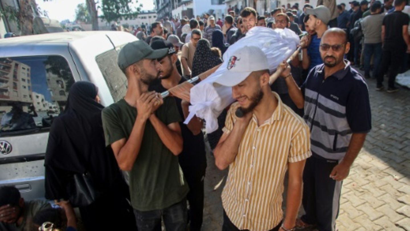 Trauer im Gazastreifen
