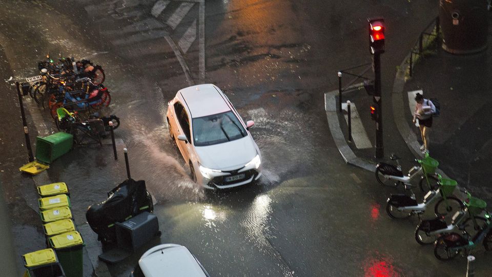 Heftige Unwetter wüten durch Frankreich
