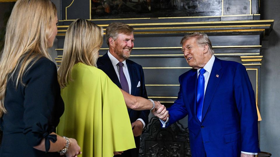 Was ein Charmeur: Lippenleser enthüllt Trumps royale Komplimente Lippenleser enthüllt Trumps royale Komplimente