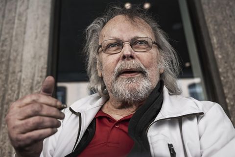 Der berühmte schwedische Bankräuber Clark Olofsson im Jahr 2023