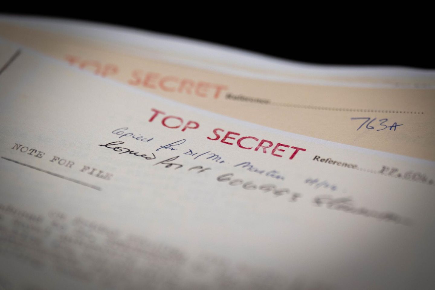 MI5-Dokument "Top Secret"