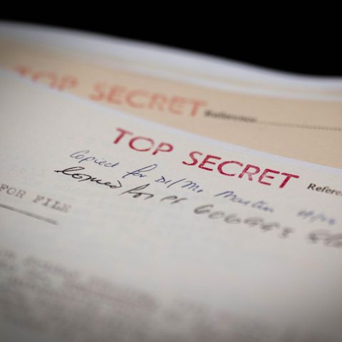 MI5 document "Top Secret"