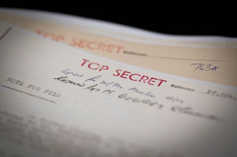 MI5-Dokument "Top Secret"