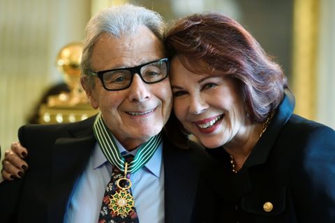 Lalo Schifrin mit seiner Frau Donna in Paris 2016