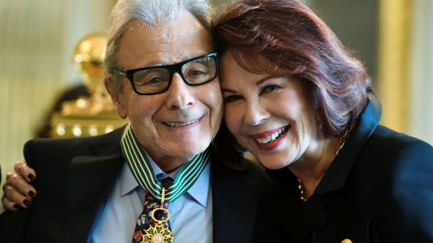 Lalo Schifrin mit seiner Frau Donna in Paris 2016