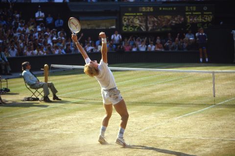 Boris Becker in Wimbledon
