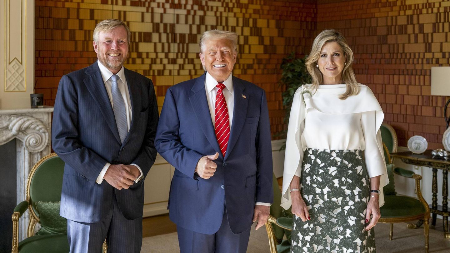 Queen Máxima fulfills Donald Trump and the network celebrates it