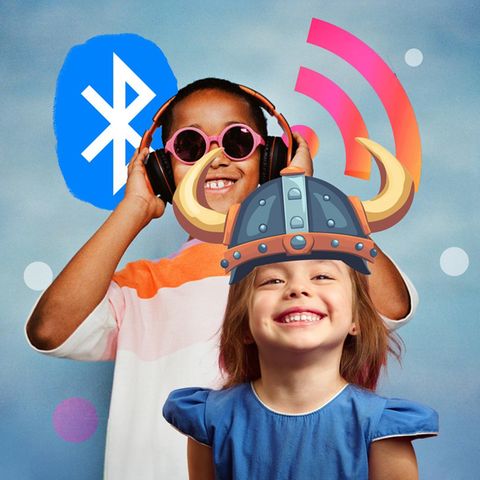 Eine Montage mit Kindern zum Thema Bluetooth Eine Montage mit Kindern zum Thema Bluetooth