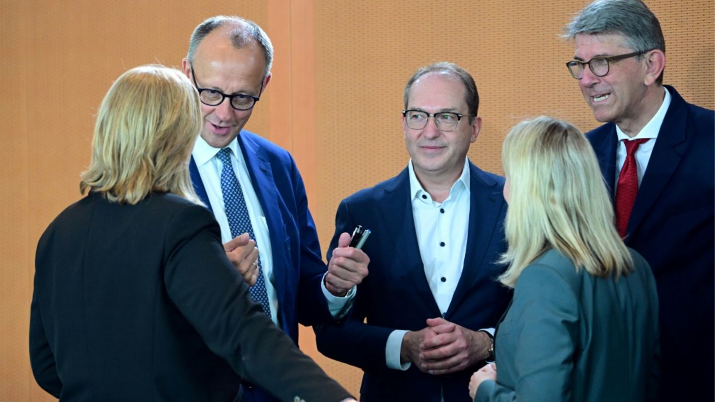 Kanzler Merz im Kabinett