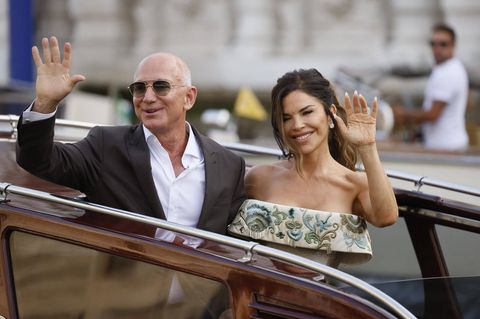 Jeff Bezos und Lauren Sánchez