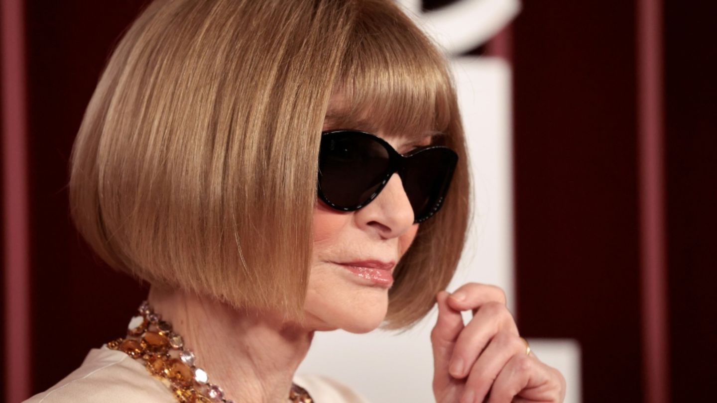 Die langjährige "Vogue"-Chefredakteurin Anna Wintour