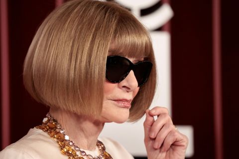 Die langjährige "Vogue"-Chefredakteurin Anna Wintour