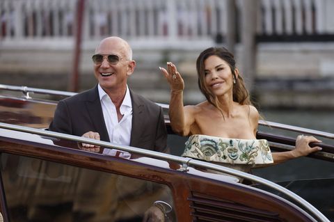 Jeff Bezos und Lauren Sánchez