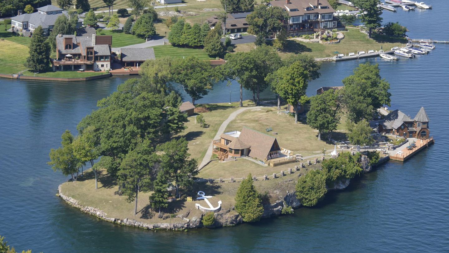 Privat Insel St. Elmo Island, USA