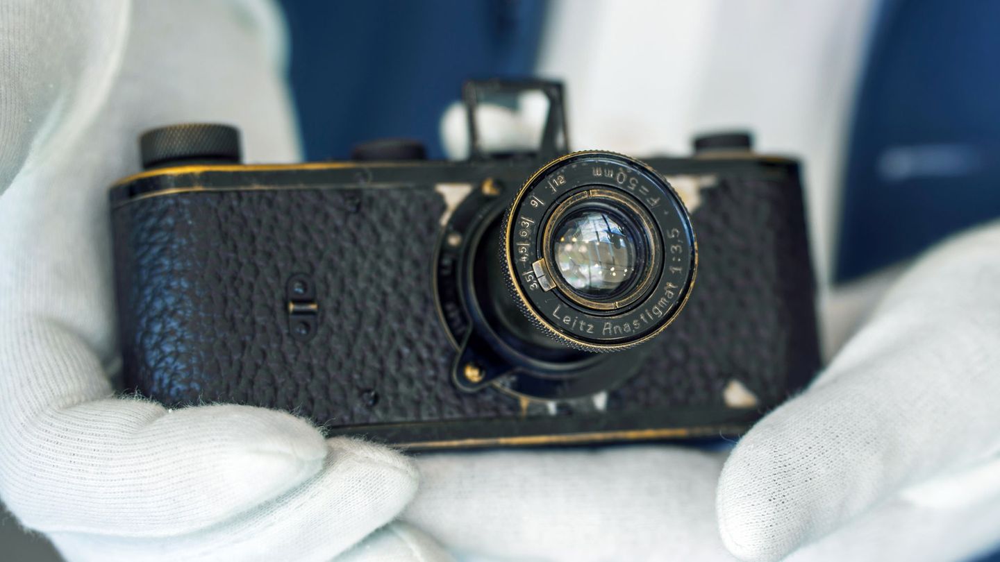 Photography: camera for 7.2 million euros – Leica prototype auctioned