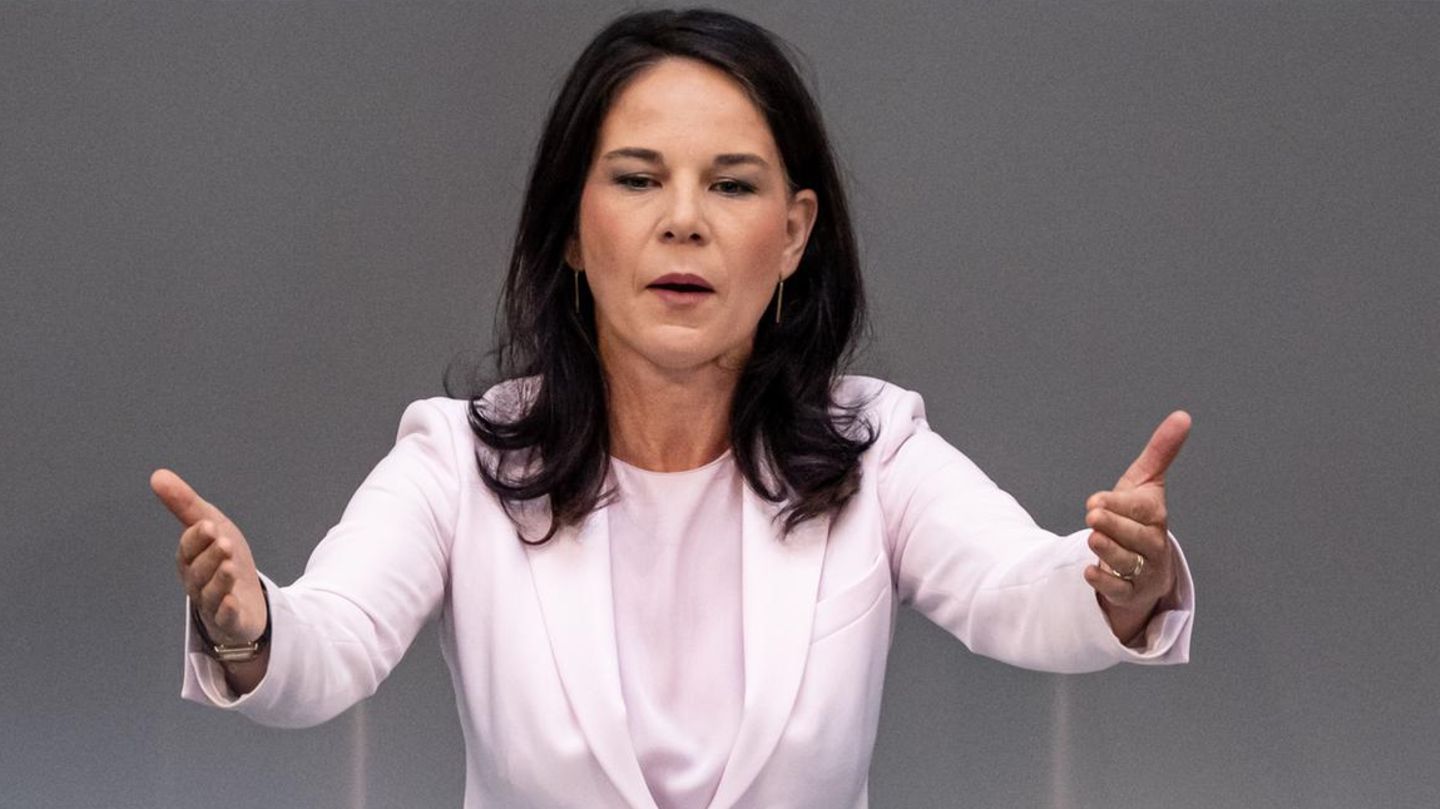 Annalena Baerbock is in the last Bundestag speech (again) the AfD before