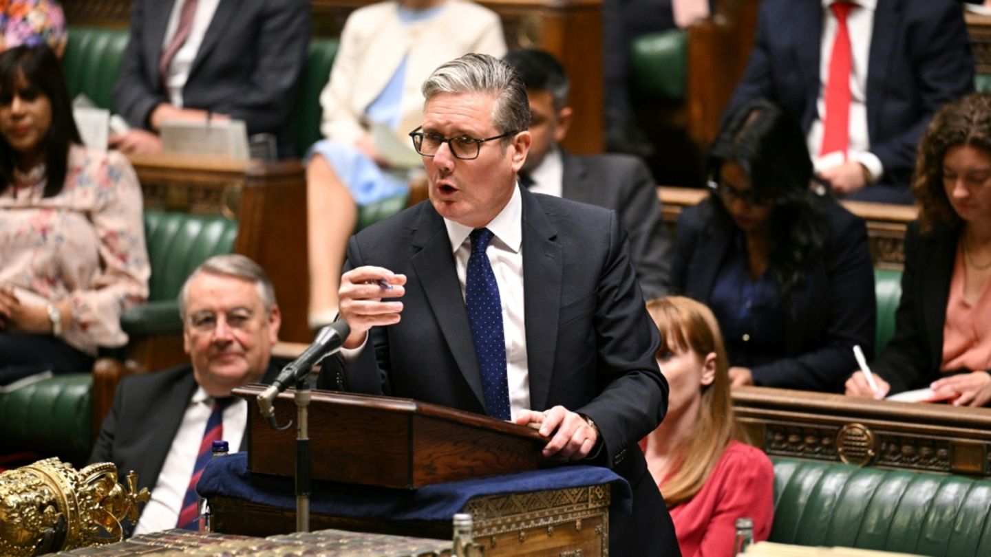 Keir Starmer im Parlament