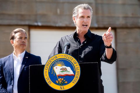 Kaliforniens Gouverneur Gavin Newsom gilt mittlerweile als Herausforderer von Donald Trump