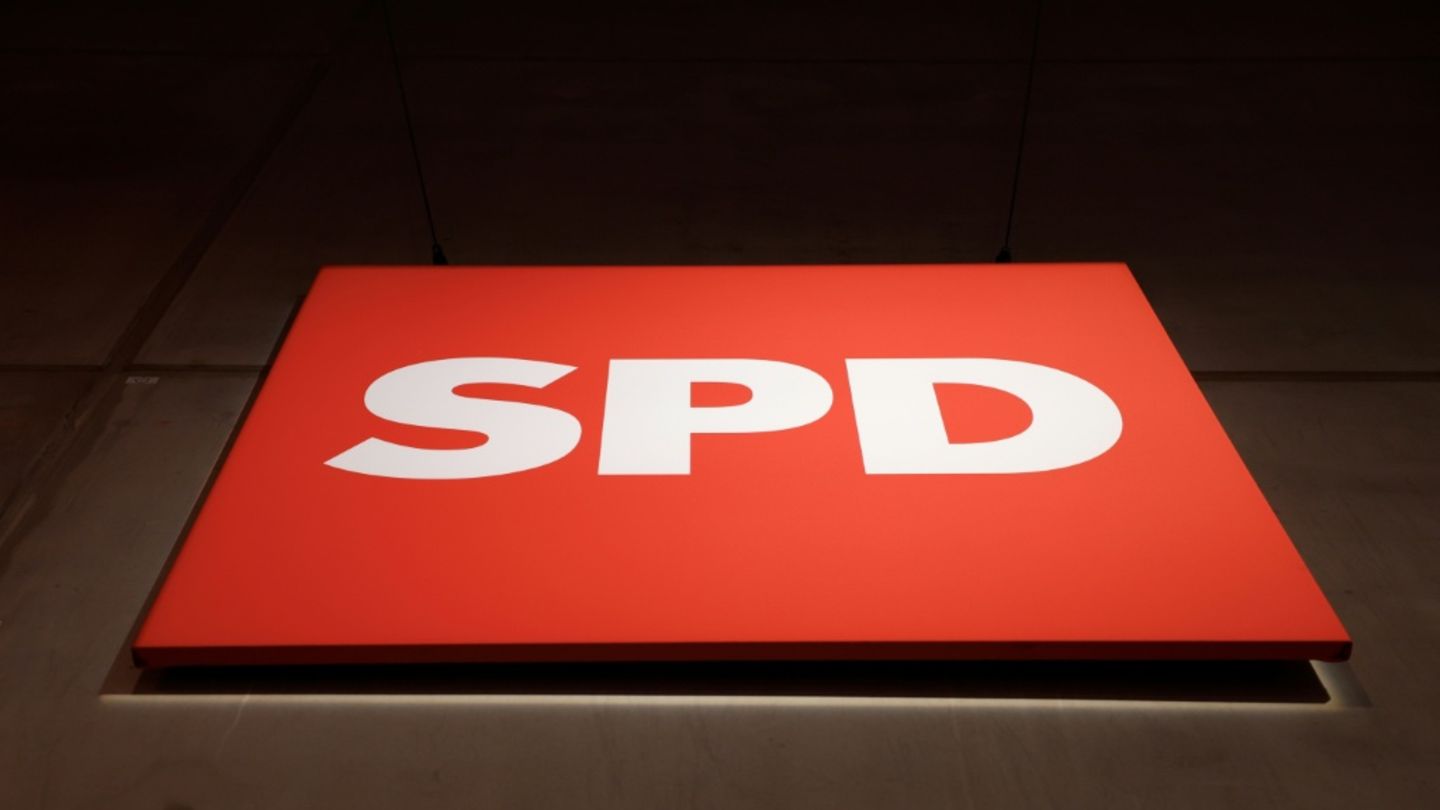 SPD-Logo bei Parteitag