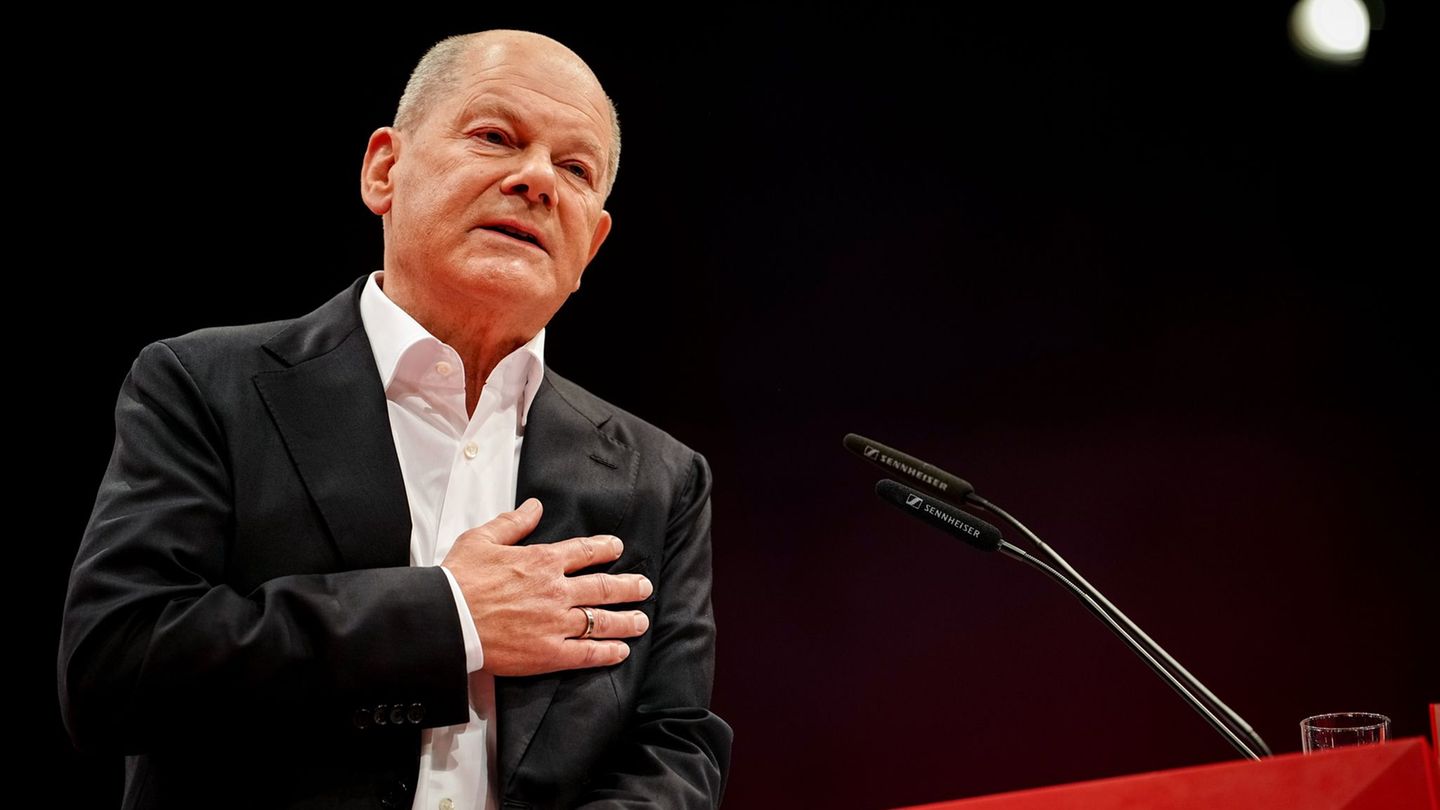 Party congress: Scholz: wants to be a former chancellor that the SPD is happy about