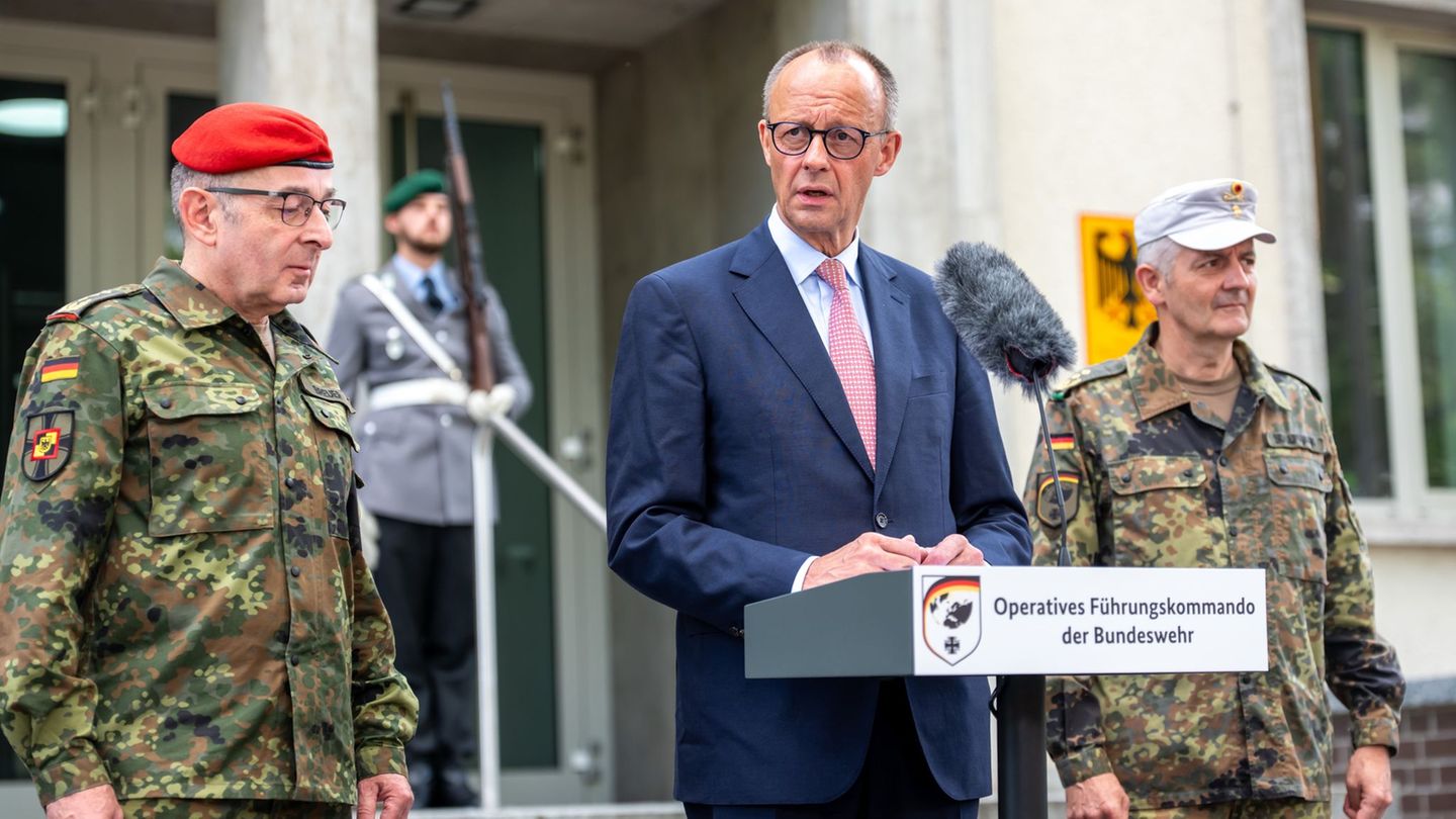 Chancellor at the Bundeswehr: Merz: Do not accept security as a given