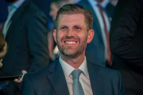 Eric Trump bei einem Mittagessen im Trump-Tower