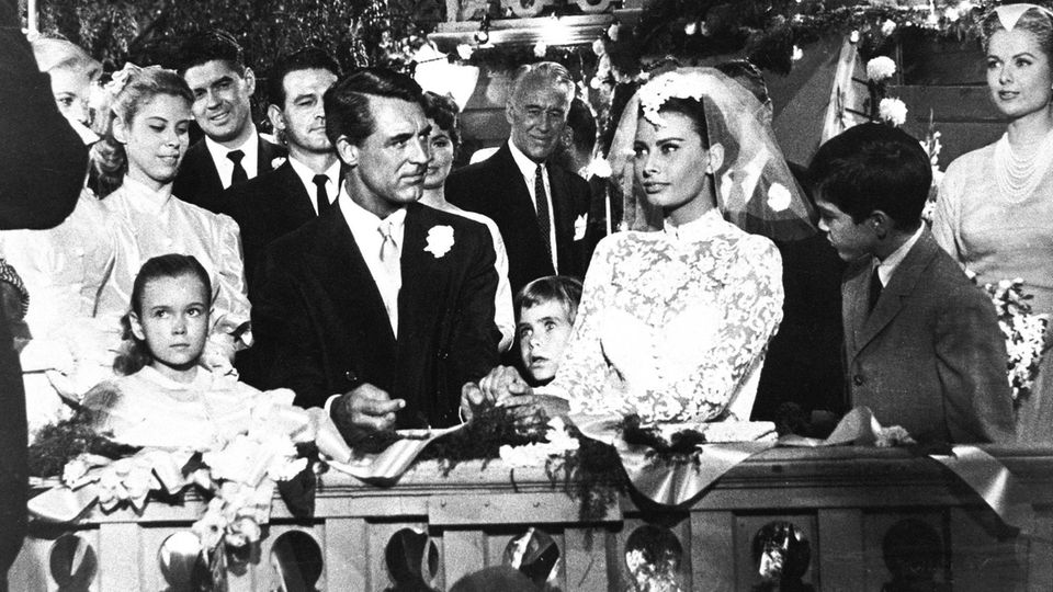 Schauspielerin Sophia Loren 1958 im Film "Hausboot"
