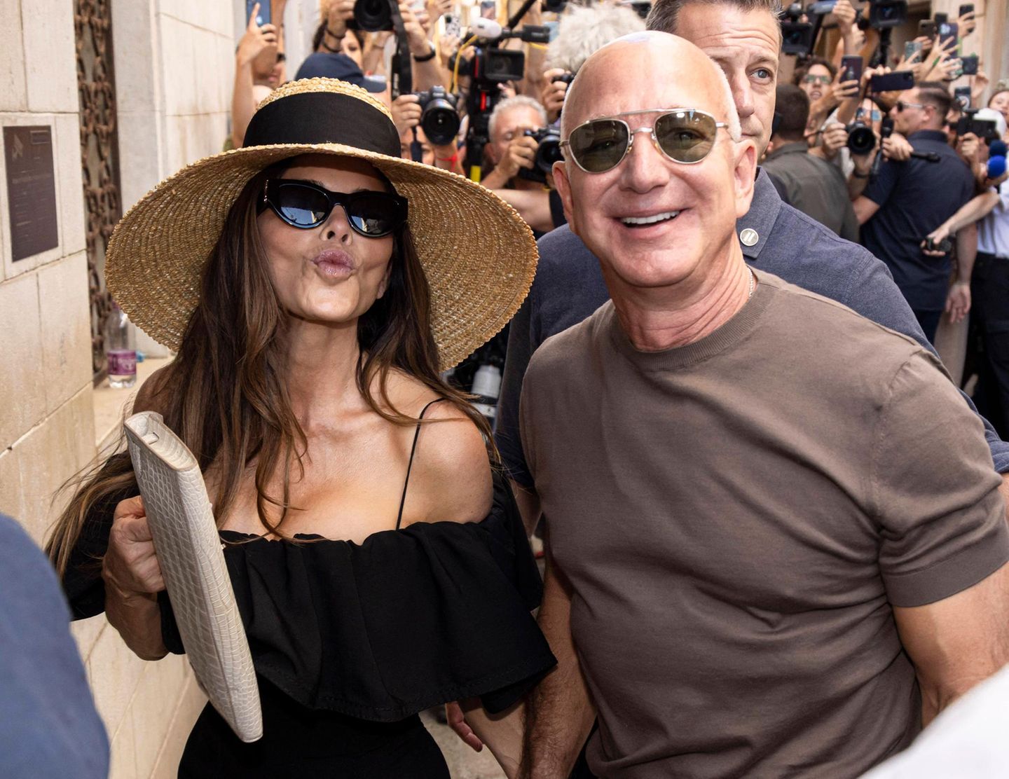 Lauren Sánchez und Jeff Bezos