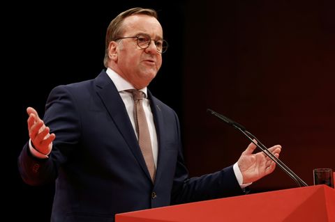 Verteidigungsminister Pistorius bei SPD-Parteitag