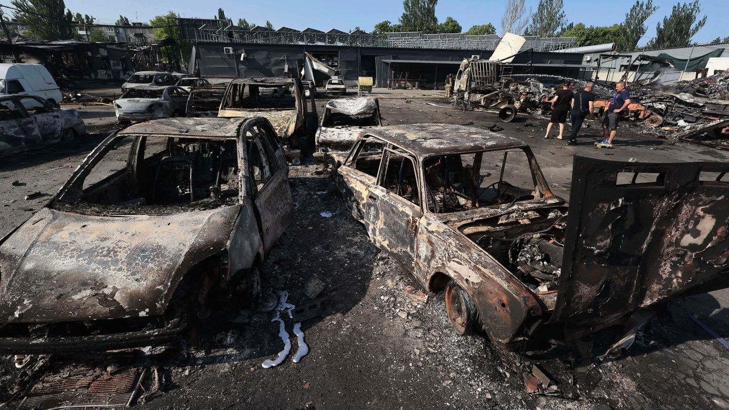 War of attack: Ukraine again reports massive Russian shelling