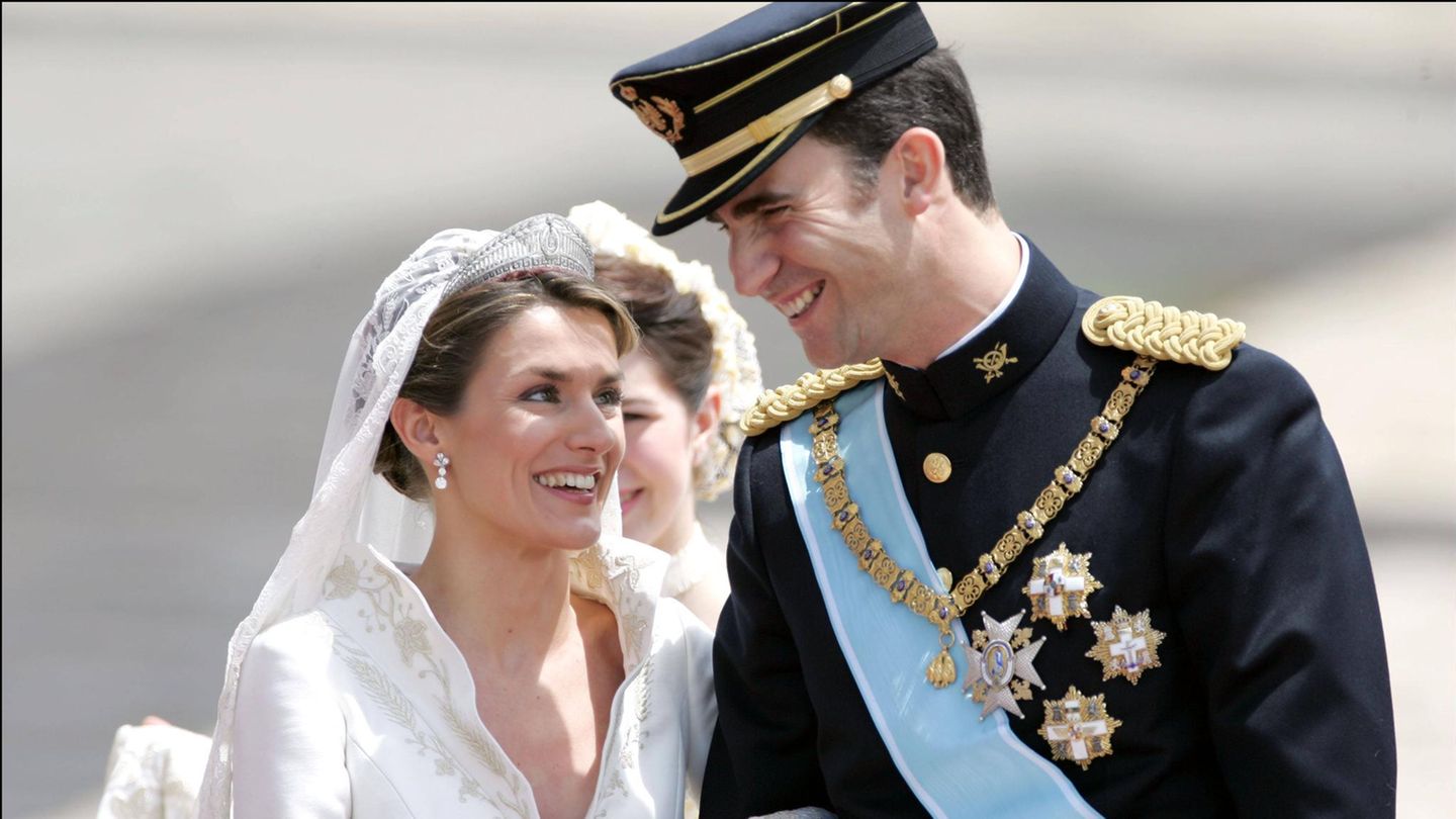 Prinz Felipe von Spanien und Letizia Ortiz Rocasolano
