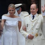 Abert II. von Monaco und Charlene Wittstock