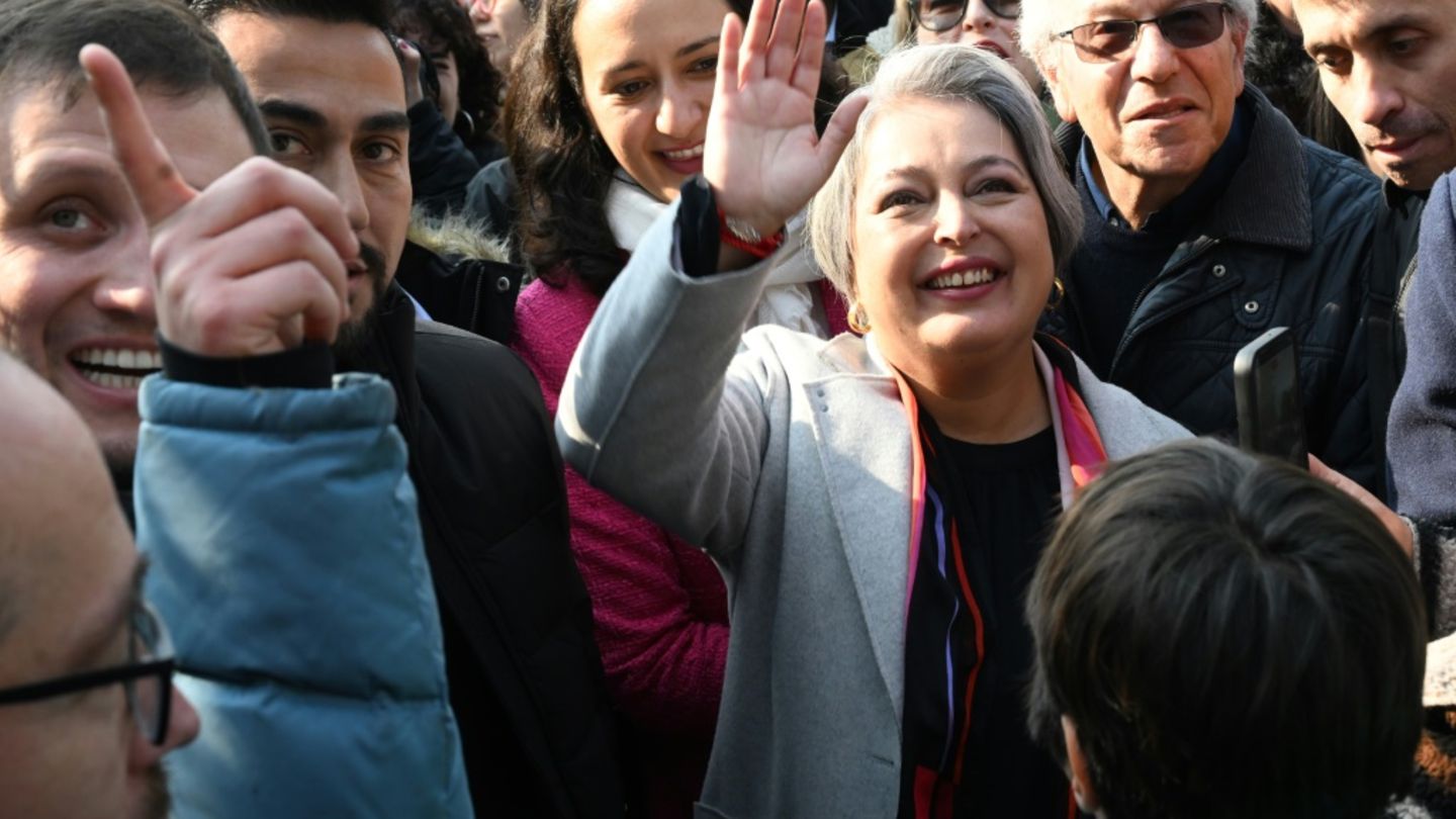 Die chilenische Linkspolitikerin Jeannette Jara