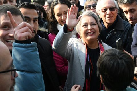 Die chilenische Linkspolitikerin Jeannette Jara