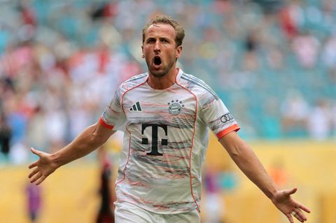 Harry Kane jubelt bei Spiel gegen Flamengo bei Klub-WM